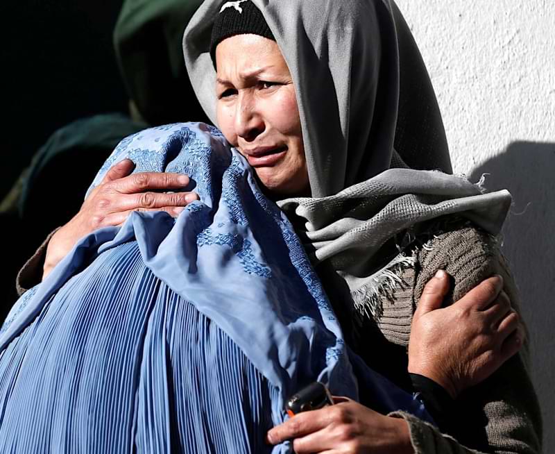 Saddened Afghan Women