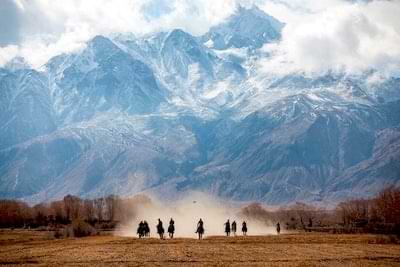 The Hindu Kush Mountain Range